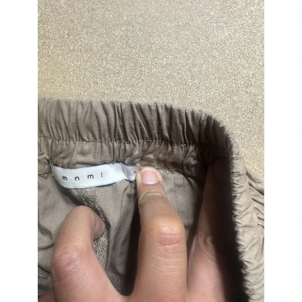 FOG Mnml Essentials Cargo Pants‎ Mens Medium Fear Of God Beige  Drawstring - Picture 4 of 6